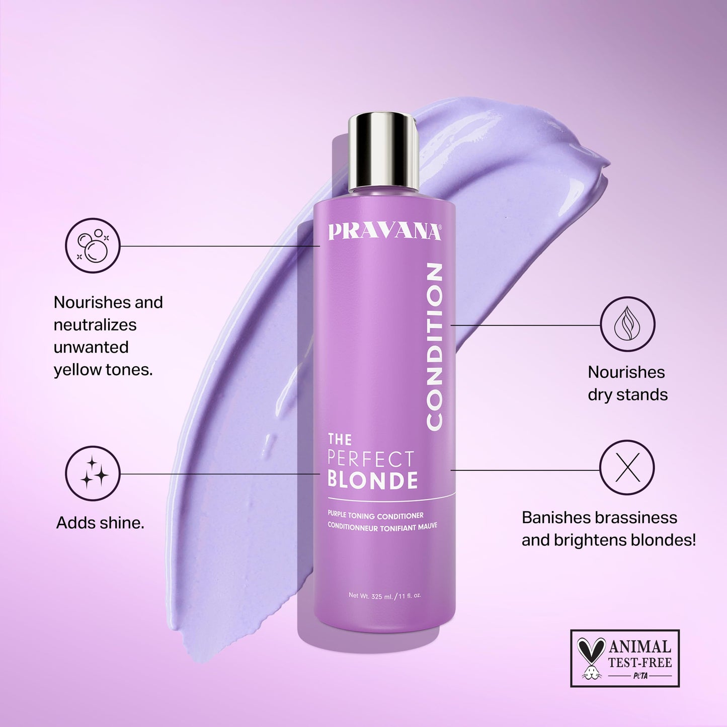 The Perfect Blonde Purple Toning Conditioner