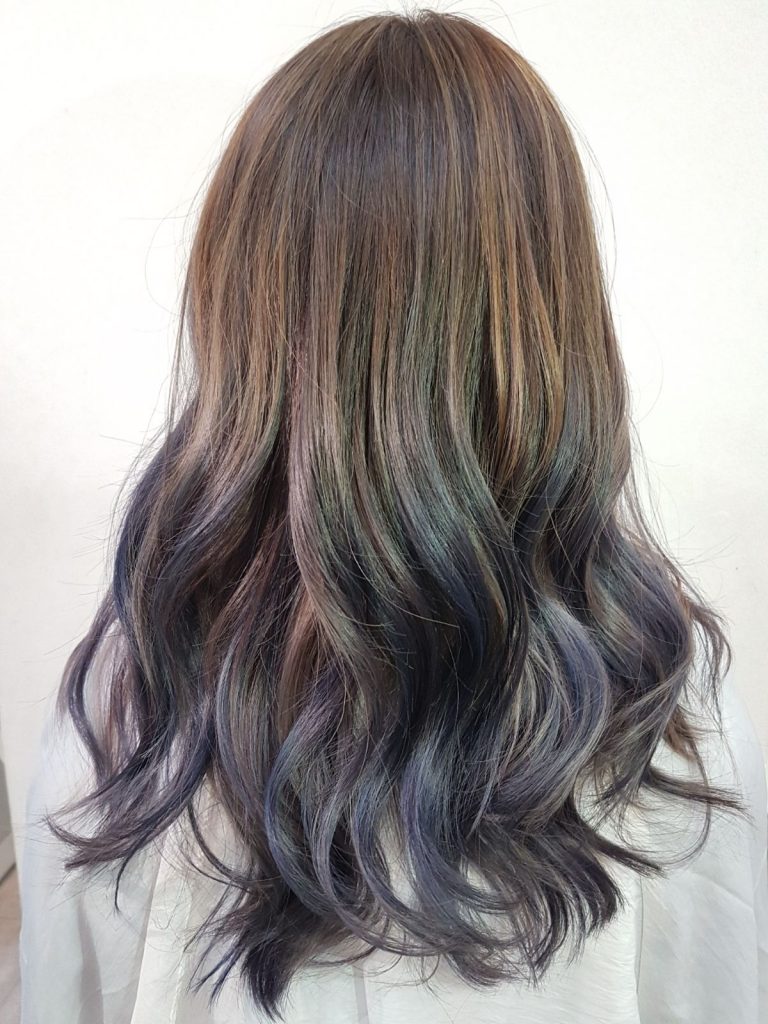 Ash Brown Balayage
